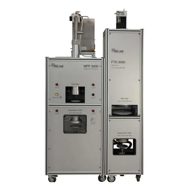 Stanowisko do testowania wydajności filtrów PALAS MFP3000